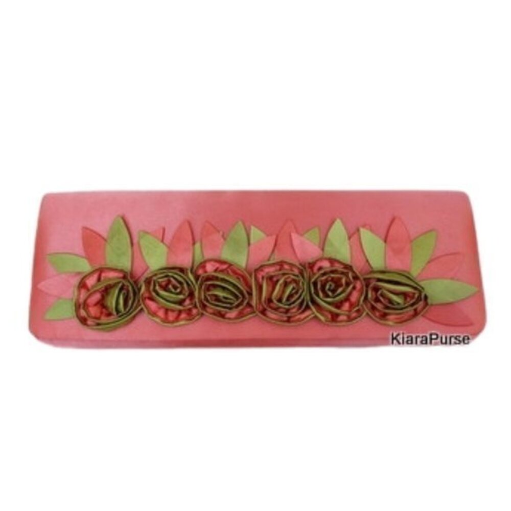 BellaKiara purse original special floral bag with shoulder chain